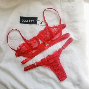 NWT!!Boohoo Langerie Set